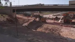 DFW Airport schedules detours to complete the construction of the new bridge into Terminal B