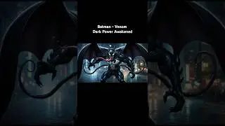 &ldquo;BATMAN-VENOM: The Darkest Fusion Ever! Dark Power Awakened! #ai #shortviral #aiart