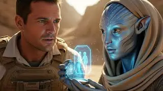 Alien Girl Drags Human Out of a Sandstorm, but Human Finds a Locket With Her Future Beside Him