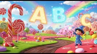ABC Magic in Candy Land 🍭🔤 | Fun Kids Story | Educational Adventure for Children