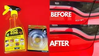 How to De-badge in less than 5 minutes: Dodge charger