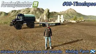 Iniziamo La Costruzione Del Castello Kinlaig Farm 🏴󠁧󠁢󠁳󠁣󠁴󠁿 Farming Simulator 25 #09-Timelapse