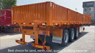 Side Tipper Trailer ｜ Efficient and Reliable Dumping Solution for Heavy Cargo