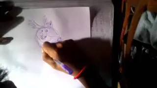 Hand drawing Vainglory hero 