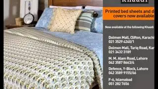 Khaadi Bed Sheets and Duvet Covers