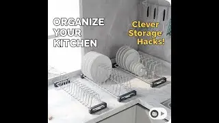 Plantex Stainless Steel Thali Stand/Saucer/Plate Rack/Dish Rack Unboxing for Modular Kitchen