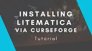 Installing Litematica Via Curseforge Tutorial Alttd