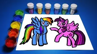 MY LITTLE PONY - How to Draw and Color for Kids | Poco Loco Art