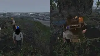Stranded deep Split-Screen