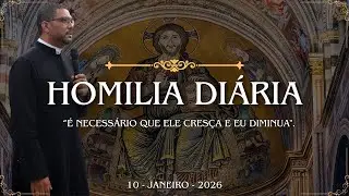 É necessário que ele cresça e eu diminua