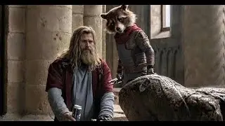 Thor Revisits Asgard with Rocket | Avengers: Endgame Time Heist Scene