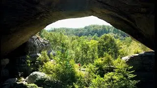 Natural Arch - Daniel Boone National Park - fly through