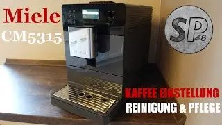 Miele CM5315 : Kaffee Einstellung und Reinigung