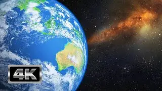 Earth from Space 4K - 1 Hour Calm Ambient Music TV Wallpaper with our Planet