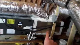 New return ductwork in attic