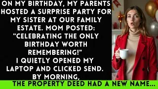 On My Birthday, My Parents Threw My Sister a Surprise Party — So I Made One Phone Call...