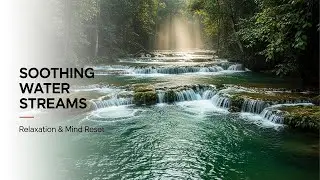 Gentle Forest Ambience with Soothing Stream Flow for Sleep Meditation Stress Relief and Calm Focus