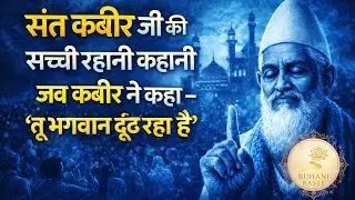संत कबीर जी की सच्ची रूहानी कहानी | जब कबीर ने कहा – तू भगवान ढूँढ रहा है | Kabir Das Story