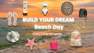 Build Your Dream Beach Day ⛱️ (Lisa, Lora or Lena) #beach #lisaorlena #choices #travel #aesthetic 