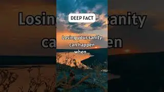 Losing your sanity can happen when...#shorts #sanity #subscribe
