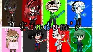 Fandom's react to there meme {gacha life} [Its DK afton]#itsdkafton PART 1