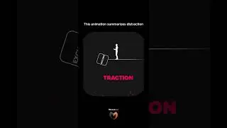 Pieces of Distraction #motivation #procrastination #discipline #animation #success