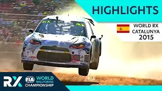 World RX Final Highlights Spain 2015 - World RX Rallycross Barcelona, Spain 2015
