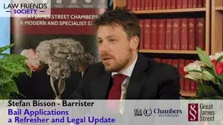 Barrister - Stefan Bisson - Immigration Bail Refresher and Update (Promo)