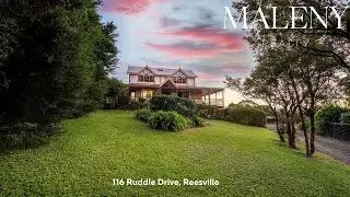 116 RUDDLE DRIVE, REESVILLE  Creekside Manor: Elegant Acreage Living