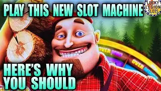 WHY YOU SHOULD PLAY THIS NEW SLOT MACHINE ⭐️ MAXI WIN ⭐️ TIMBER JACK GOING WILDER by Bluberi Slots