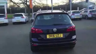 DK16UZJ Volkswagen Golf SV SE 2.0Tdi @ Crewe VW