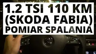 Skoda Fabia III 1.2 110 KM (AT) - pomiar spalania