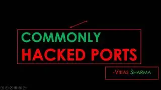 List of some Commonly Hacked Ports | Computer Gyan By Vikas Sharma