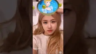 BLACKPINK Funny Moment 7 (ROS&Eacute; played Which Disney Are You? after somebody already had played it)