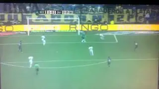 Boca Juniors 2-0 v Quilmes. Calleri rabona