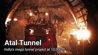 India's mega tunnel project at 10,000 ft