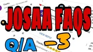 Josaa counselling complete guidance ||jee main||jee advance