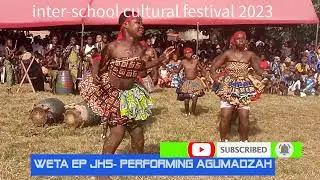 inter-school cultural Festival 2023 Volta Region | Ghana | African Traditional dances | Agbadza
