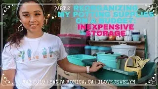 Organizing my Potting bench on a budget Part 2 | May 2019 | ILOVEJEWELYN