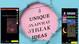 Snapchat streak ideas | New snap story ideas