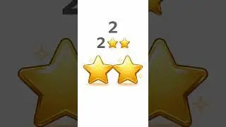 Count the Stars ⭐🌙 |1 to 5 Twinkling Stars|Calm Counting Video for Toddlers |Kids Shorts #childrens