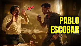 Un Soldado BRAVUCÓN Roció GAS PIMIENTA En El Rostro de Pablo ESCOBAR… Su Castigo Fue BRUTAL.