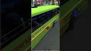 KSRTC BS6 FRONT DOOR BUS MOD IN KANNADA BUSSID🤩 #bussid #karnataka #gamer #buss