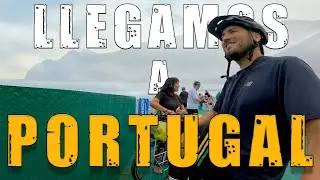 Logramos Cruzar La Frontera De España y Portugal #cicloturismo #eurovelo #portugal