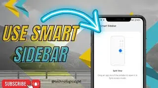 How to create smart side bar in your android phone and iphone