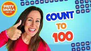 Count to 100 Children's Song | Tap Count Body Parts | Learn Counting to 100 by Patty Shukla
