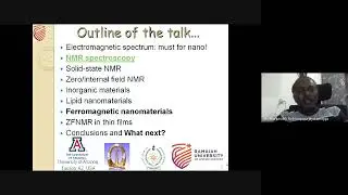 NMR Workshop, part-1: SSNMR of Biomolecules/inorganic materials, SIAS,Calicut, India (Day-4)