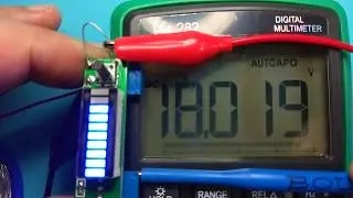 ICStation - LM3914 Blue LED Bar Display Module 10 Segments Battery Power Indicator DIY Kits
