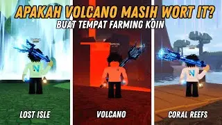 VOLCANO ON NERF? HERE'S THE PERFECT PLACE TO FARM COINS NOW IN FISH IT - Fish It Roblox