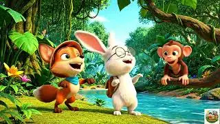 &ldquo;Leo 🦊 & Toby 🐰 &ndash; The River Rescue Adventure | 3D Pixar Style Animated Short Story&rdquo;